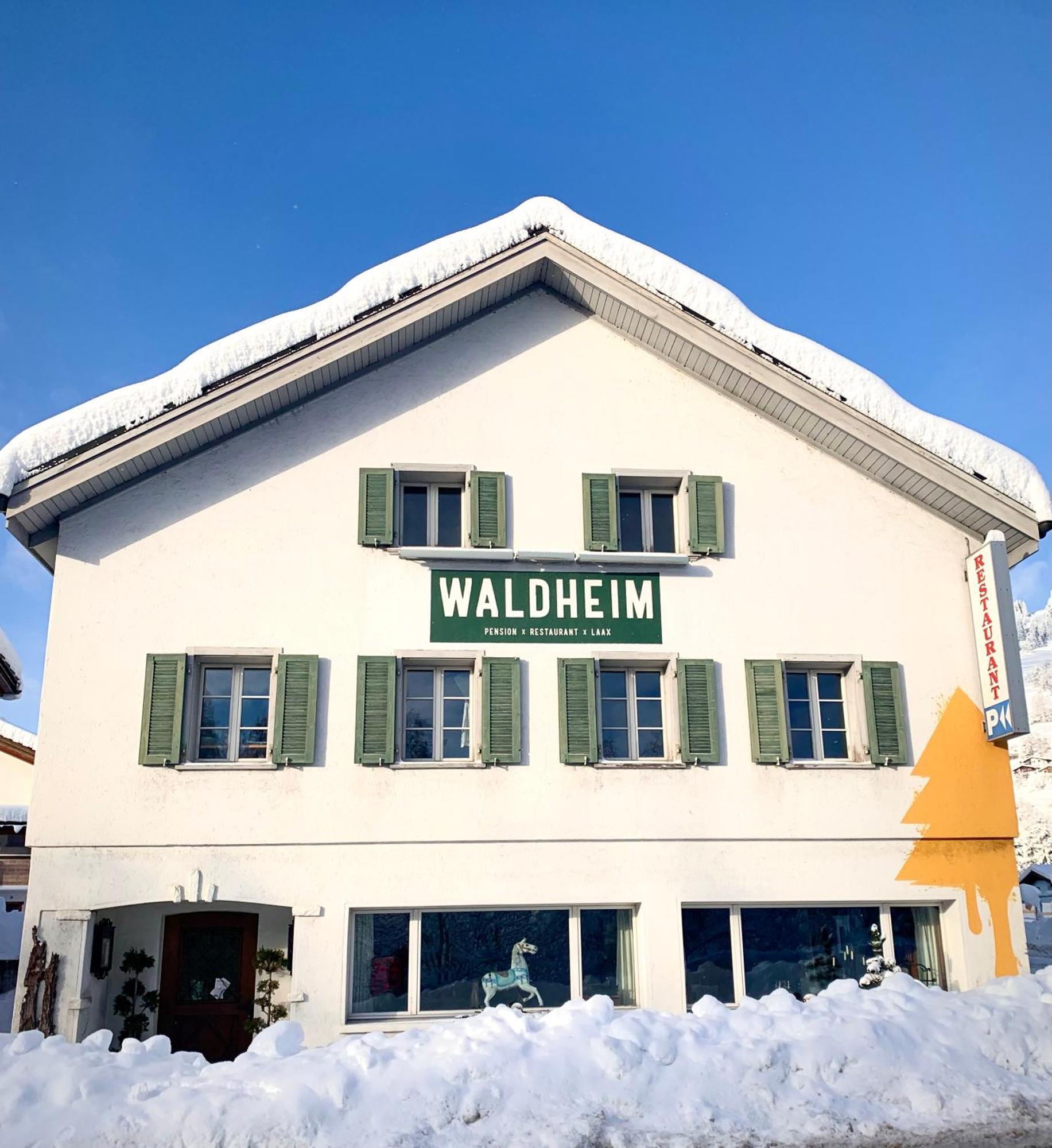 Waldheim Pension Лаакс Екстериор снимка